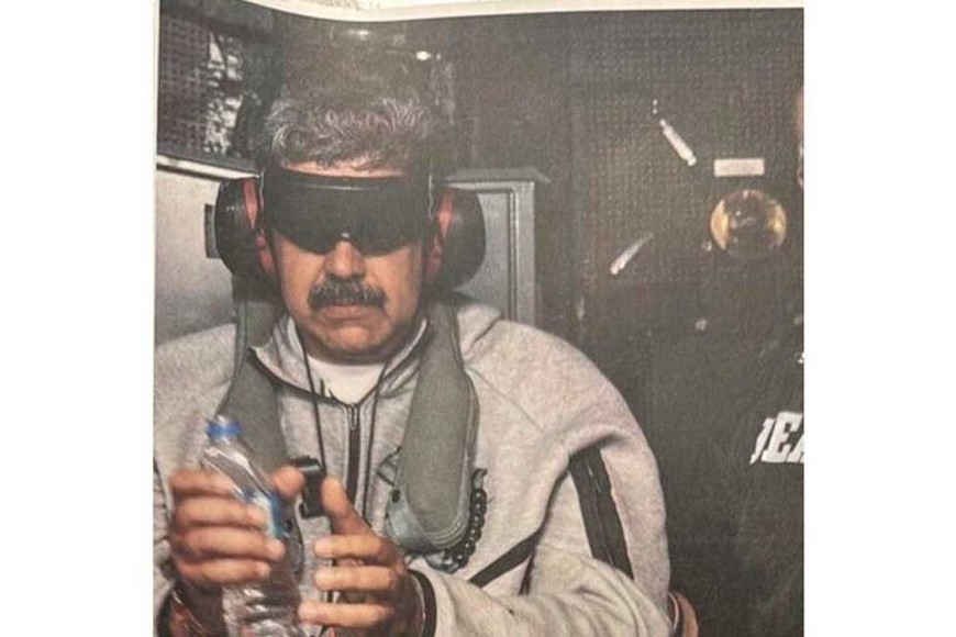 La imagen que compartió Trump.