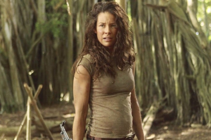Evangeline Lilly en una escena de “Lost”.