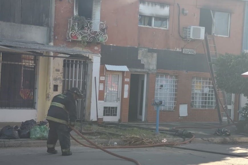 Incendio en Padre Genesio al 1900