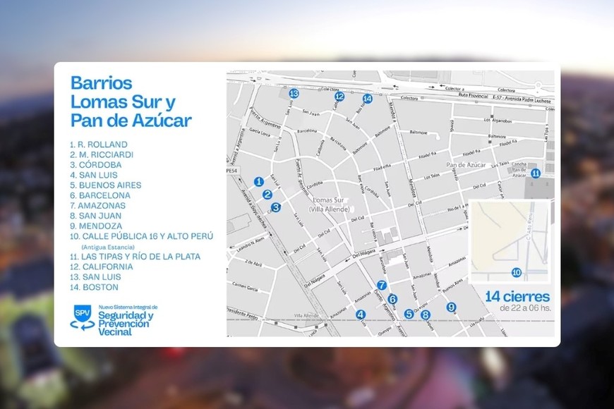 El plan arranca en Pan de Azúcar y Lomas Sur con horario de 22 a 6.