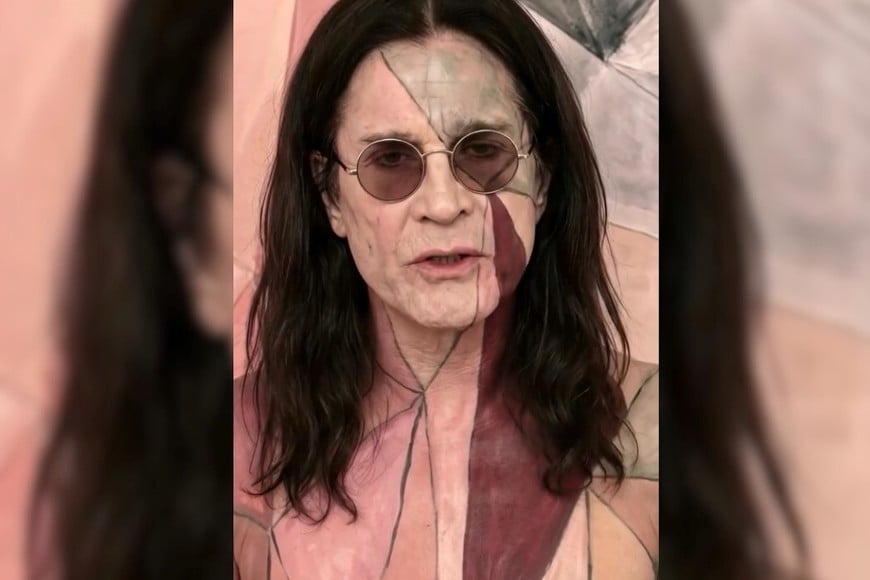 Ozzy Osbourne aparece en el video viral.