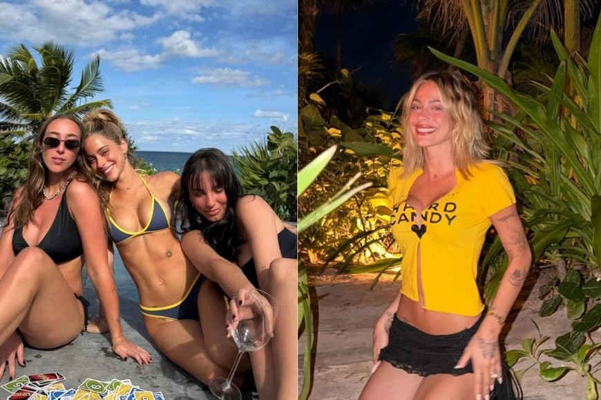 Las fotos que compartió Tini en su Instagram.