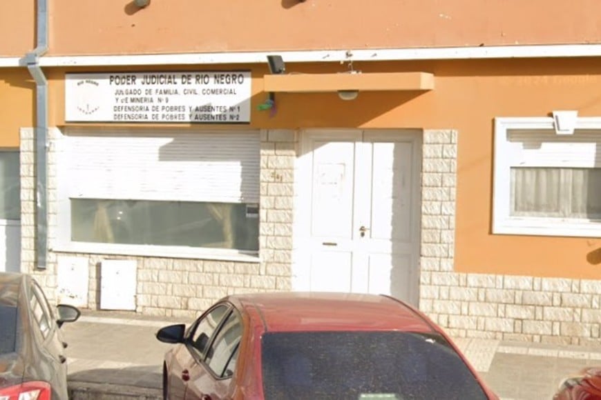 El Juzgado de Familia de San Antonio Oeste, en Río Negro.