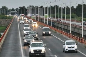 Cómo se mueve el tránsito por la ciudad. Foto: Fernando Nicola
