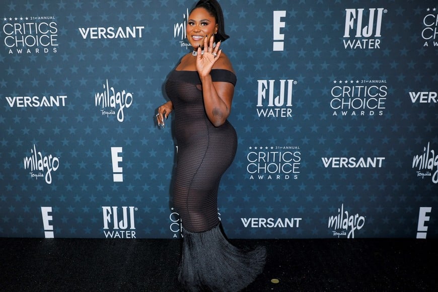 Danielle Brooks attends the 31st annual Critics Choice Awards in Santa Monica, California, U.S., January 4, 2026. REUTERS/Mike Blake