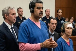 Una IA recreó una foto a partir de los tradicionales bocetos judiciales.