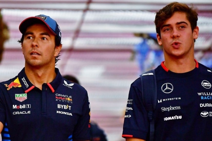 Franco Colapinto recibió elogios del piloto mexicano por su presente y proyección.