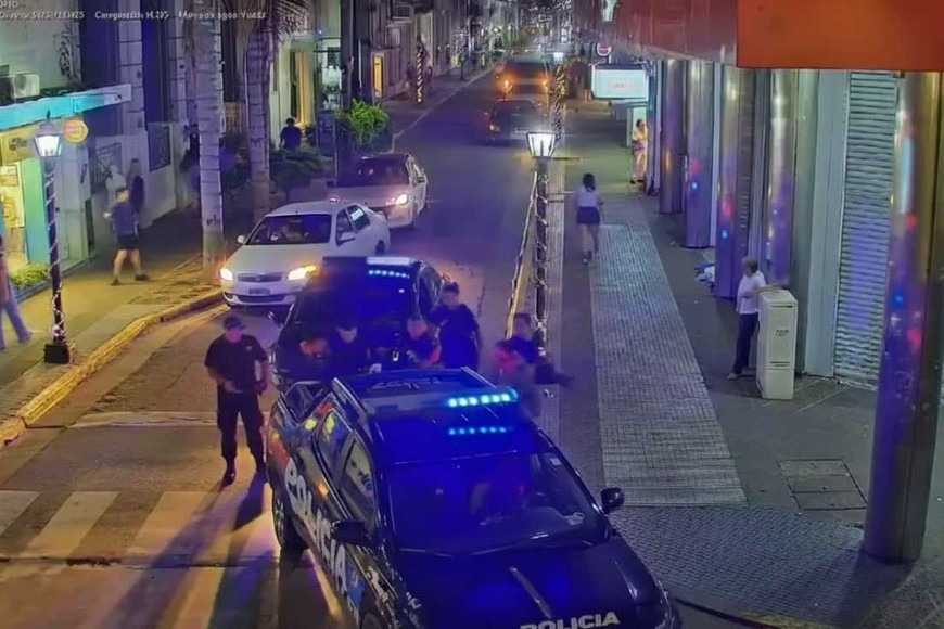 La zona donde se produjo el hecho.