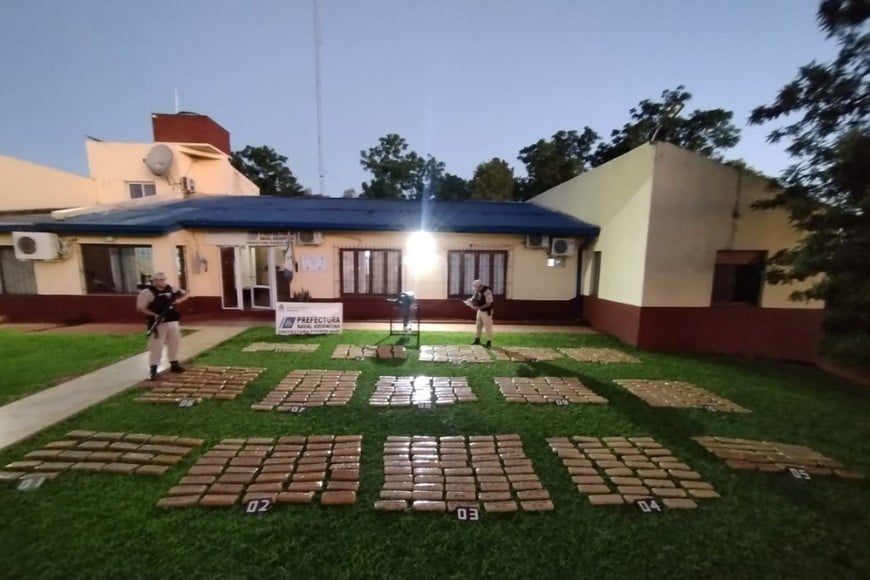 El operativo quedó a disposición de la Justicia Federal.