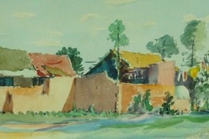 Fragmento de una obra de Domenichini. Foto: Museo Municipal de Arte Dr. Urbano Poggi