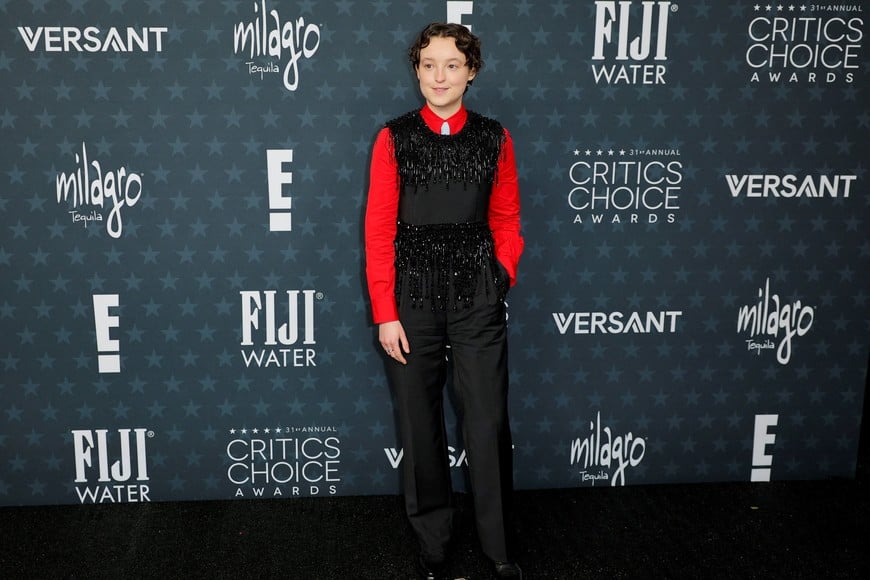 Bella Ramsey attends the 31st annual Critics Choice Awards in Santa Monica, California, U.S., January 4, 2026. REUTERS/Mike Blake