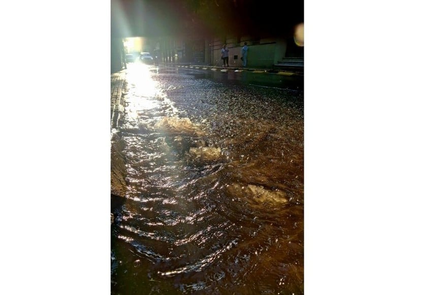 El incidente se produjo en calle San Jerónimo al 100