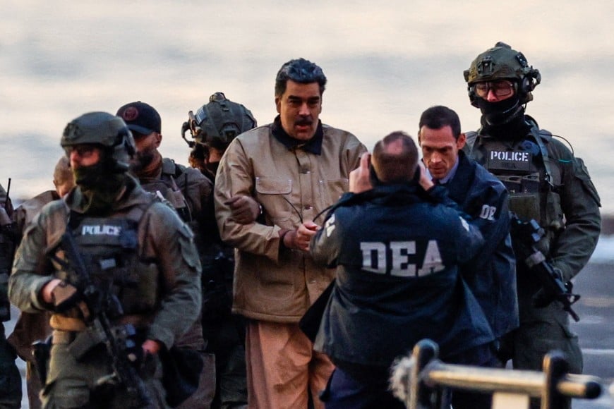 El traslado de Maduro a los tribunales federales de Nueva York