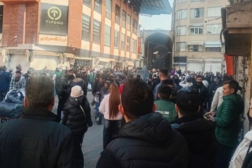 Este martes continuaron las manifestaciones en Irán.
