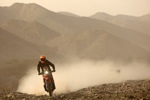 Rallying - Dakar Rally - Stage 2 - Yanbu to Alula - Yanbu, Saudi Arabia - January 5, 2026
Cajdasrot's Dusan Drdaj in action during stage 2 REUTERS/Stephane Mahe