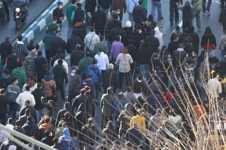 Este martes continuaron las manifestaciones en Irán.