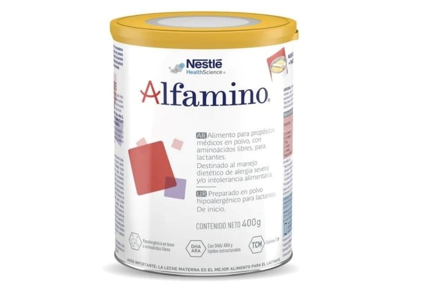 Marca: Nestlé Alfamino Presentación: 400 g