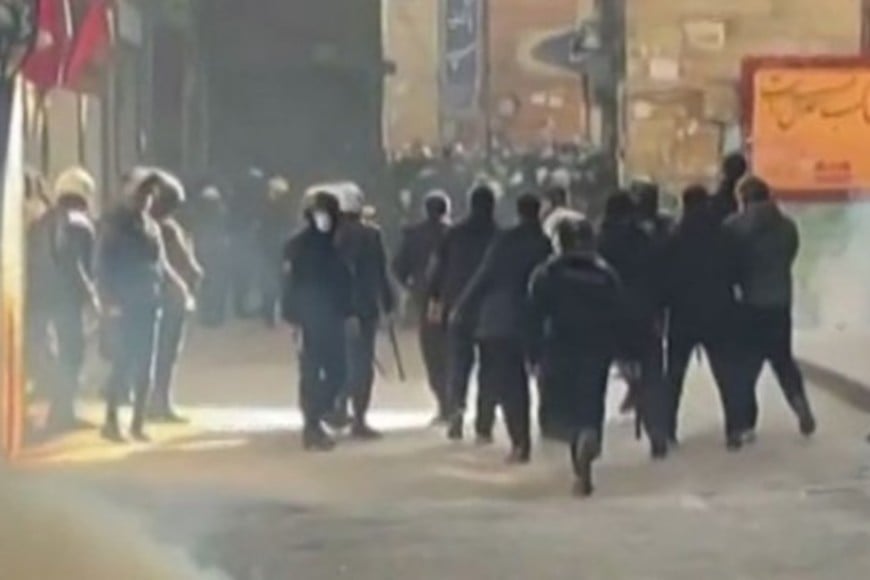 Este martes continuaron las manifestaciones en Irán.