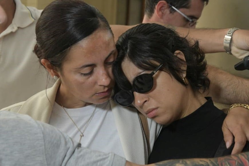 imputado crimen jeremias monzon tia y madre. Foto: Guillermo Di Salvatore