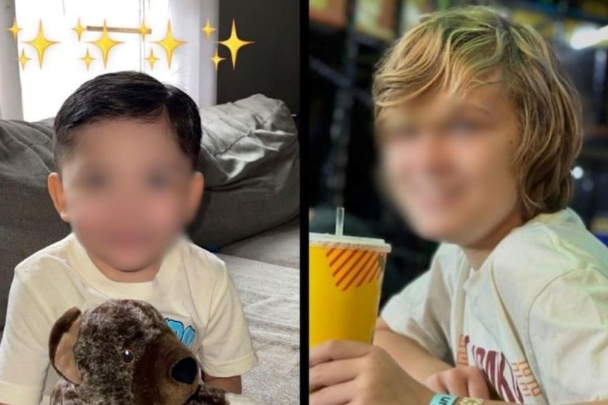 La mujer habría atacado con un arma de fuego a sus hijos, Isaiah Thompson (13) y Arius Thompson (4).