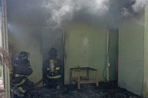 Los daños sólo fueron materiales. Foto: El Litoral