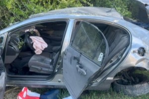 El choque frontal ocurrió sobre la Autovía 6, a la altura del Polo Club La Cañada, en Luján.