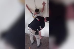 El acusado no opuso resistencia. Foto: El Litoral