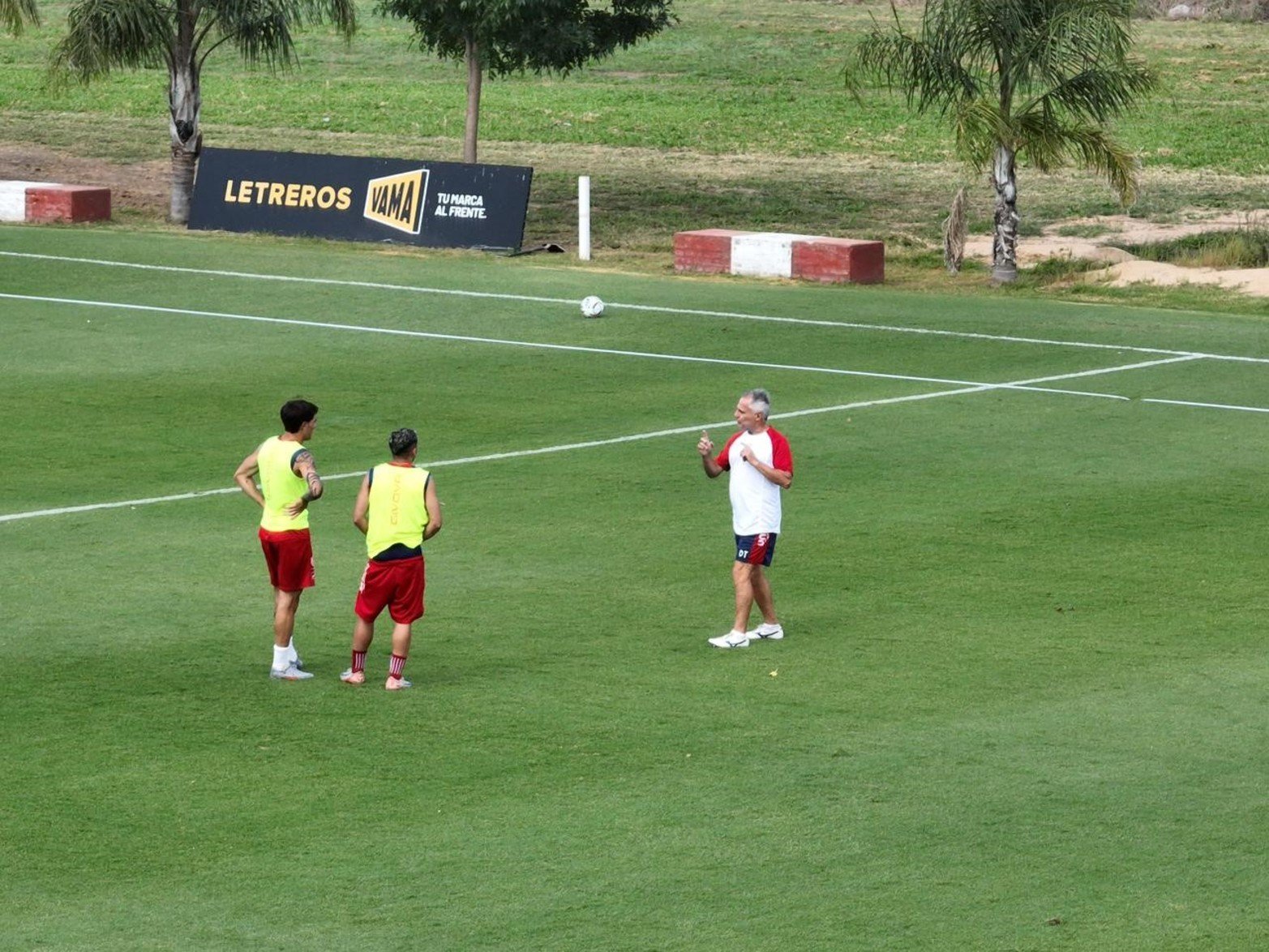 Este miércoles fue la primera práctica a puertas abiertas del plantel que conduce Madelón.