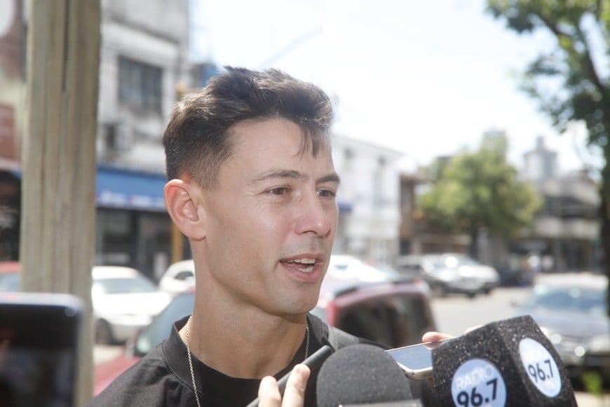 Llegó a Federico Lértora a Colón. Foto: Matías Pintos