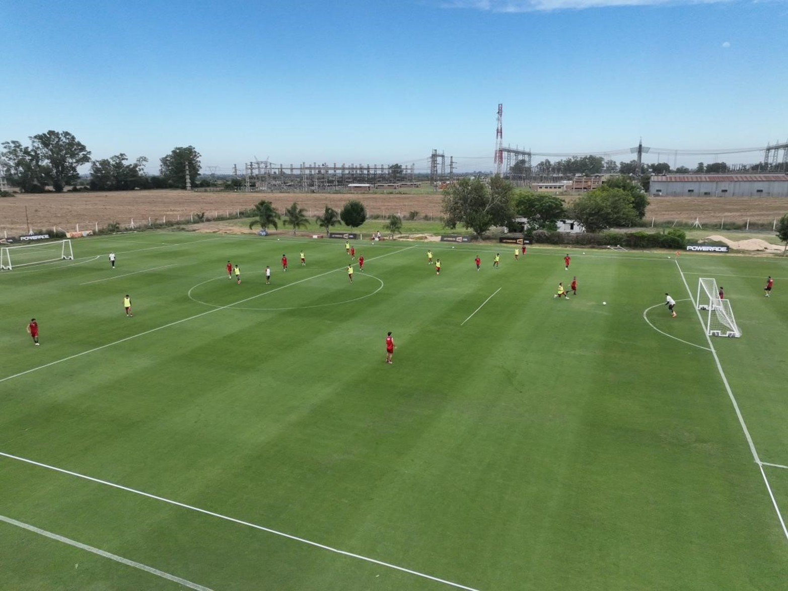 Unión arrancó los entrenamientos.