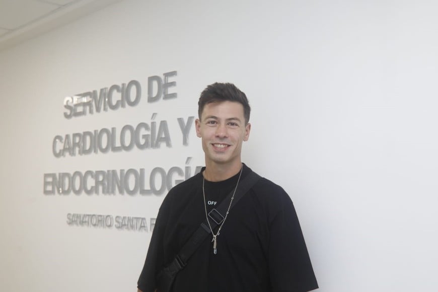 Llegó a Federico Lértora a Colón. Foto: Matías Pintos