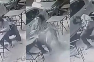 Impactante accidente en Palermo.