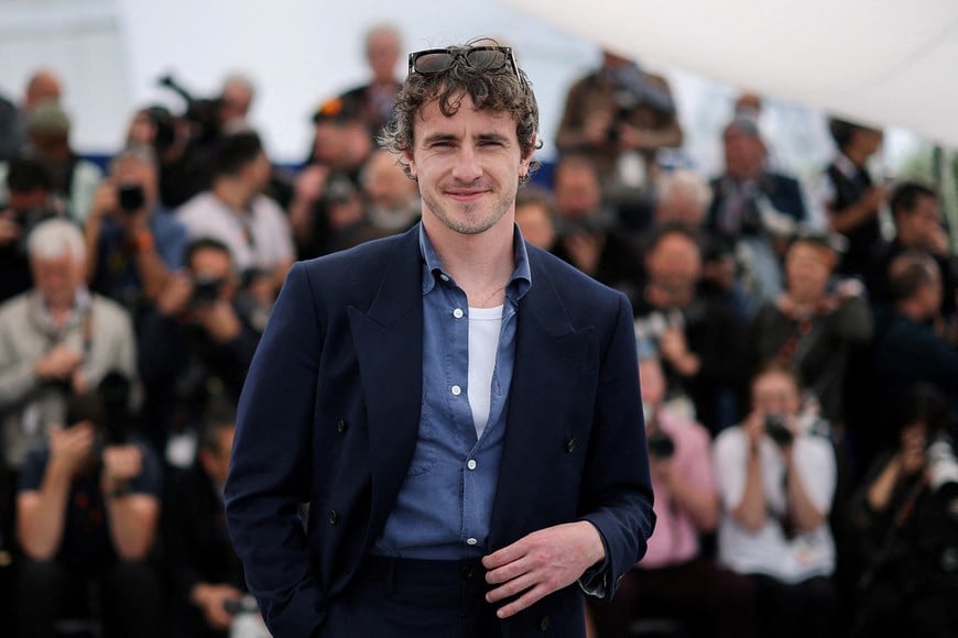 Cast member Paul Mescal poses during a photocall for film "The History of Sound" in competition at the 78th Cannes Film Festival in Cannes, France, May 22, 2025. REUTERS/Sarah Meyssonnier TPX IMAGES OF THE DAY