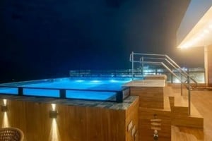 La pileta donde ocurrió el trágico hecho.