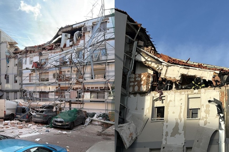 Explosión en una vivienda de Carabanchel: al menos un muerto y varios heridos