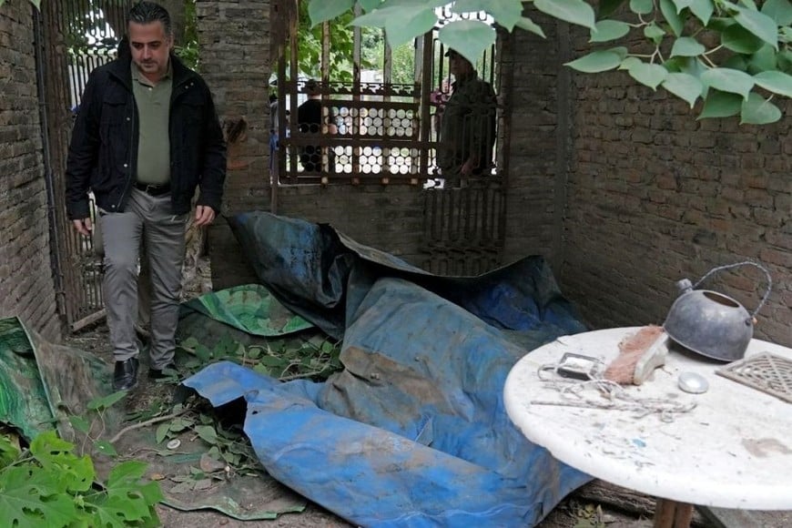 Derribo de bunker N° 103 en Santa Fe. Foto: Gentileza