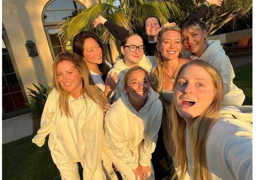 El grupo de mamis de la discordia.