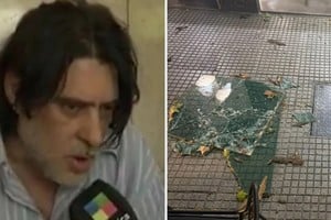 Pablo sufrió graves cortes en la cabeza y el brazo, pero está vivo de milagro.