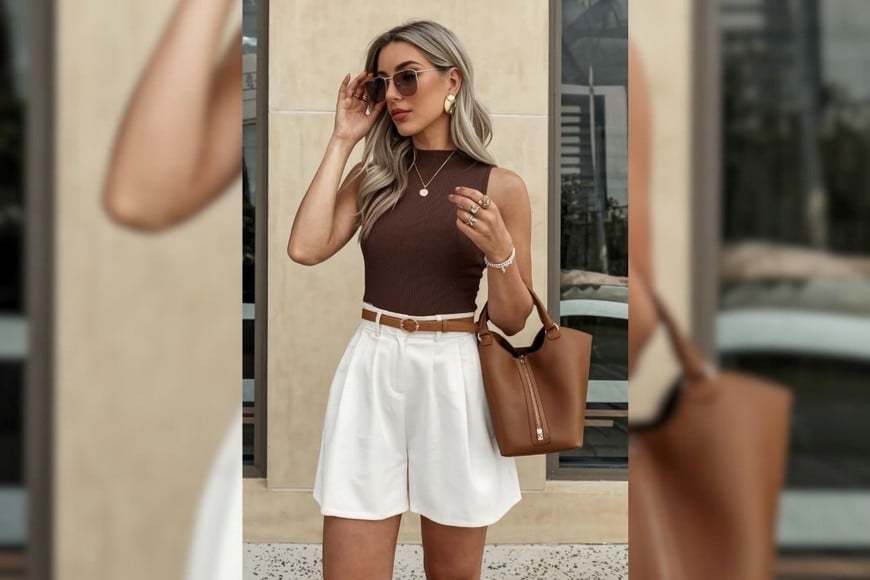 Bodysuit de colores claros: la clave para mantener la frescura en verano.