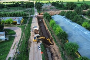 La obra permitirá mejorar el drenaje pluvial en sectores del oeste y sur de la ciudad, beneficiando de manera directa a más de 10.000 vecinos