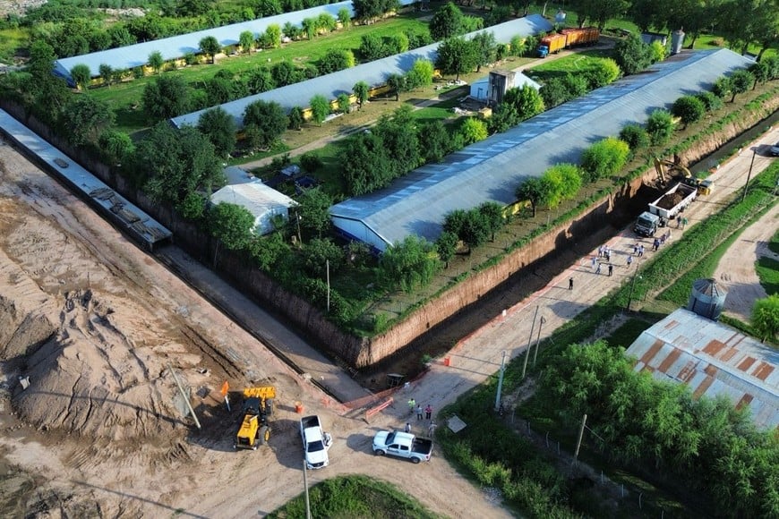 La obra permitirá mejorar el drenaje pluvial en sectores del oeste y sur de la ciudad, beneficiando de manera directa a más de 10.000 vecinos