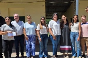 El senador provincial vistió instituciones y se reunió con autoridades locales.