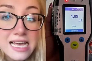 Eugenia Rolón fue noticia por conducir  sin carné y con una alta dosis del alcohol en Mar del Tuyú. 