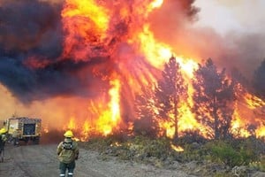 Incendio en Los Alerces: despliegue crítico para proteger viviendas y centros turísticos