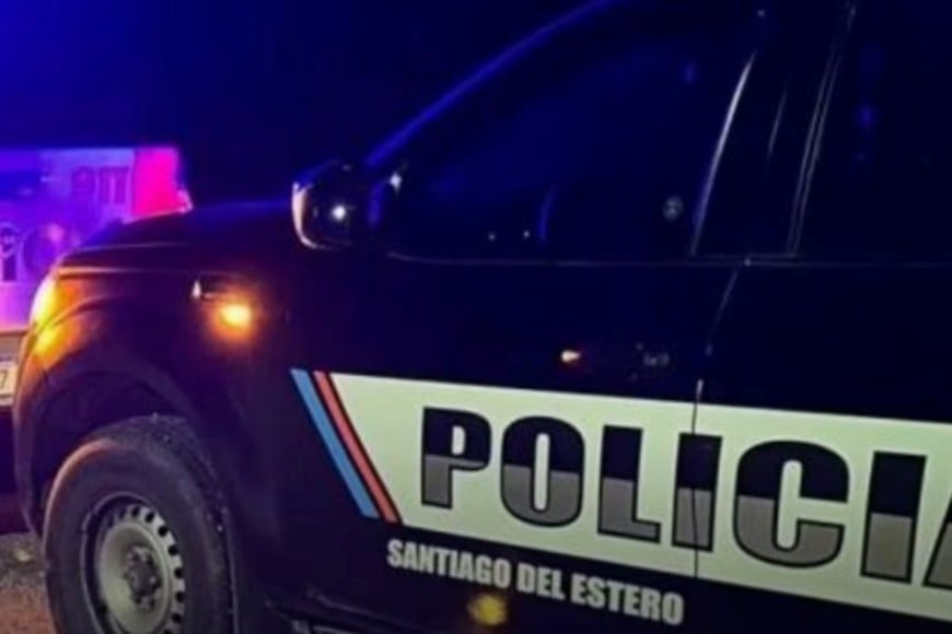 Efectivos policiales en la zona del suceso.