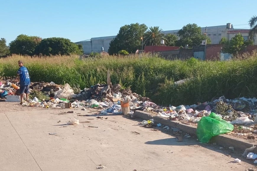 De todo tipo y tamaño, los residuos que se arrojan.