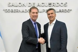 Santilli viajó a Chaco y se reunió con Zdero para iniciar negociaciones por la reforma laboral que el Senado debatirá en febrero en sesiones extraordinarias.