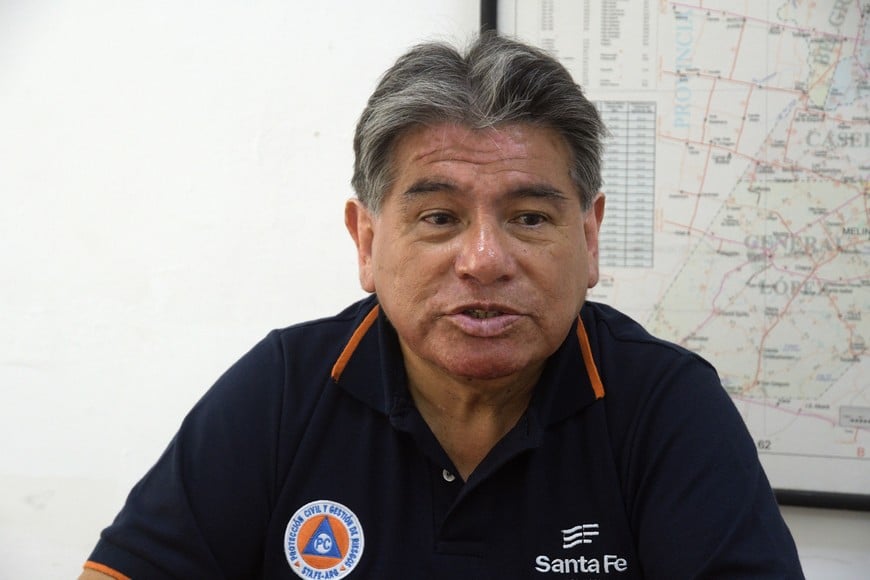 Marcos Escajadillo. Secretaría de Protección Civil.