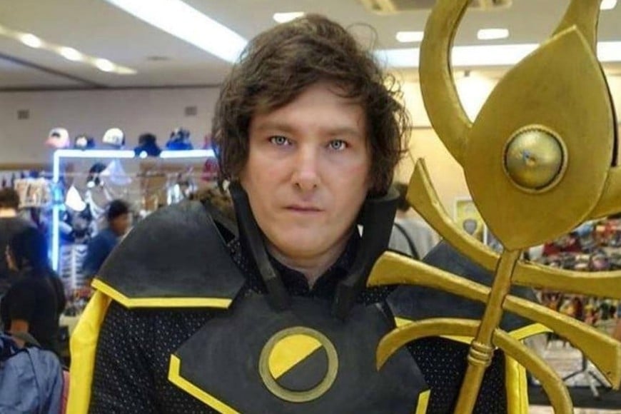 Milei bajo el alias General Ancap durante 2019