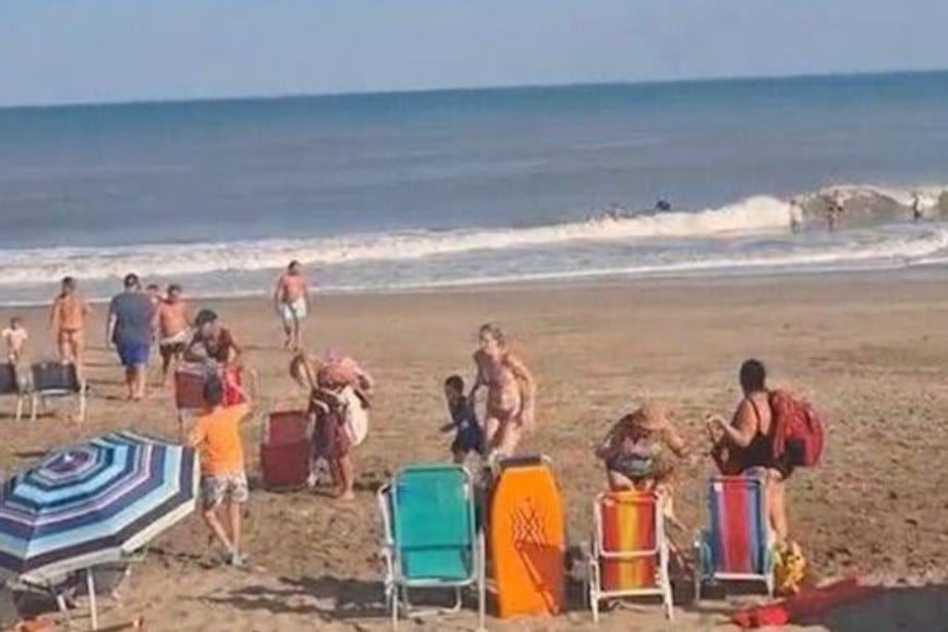 El fenómeno se dio en medio de una jornada extrema de calor.